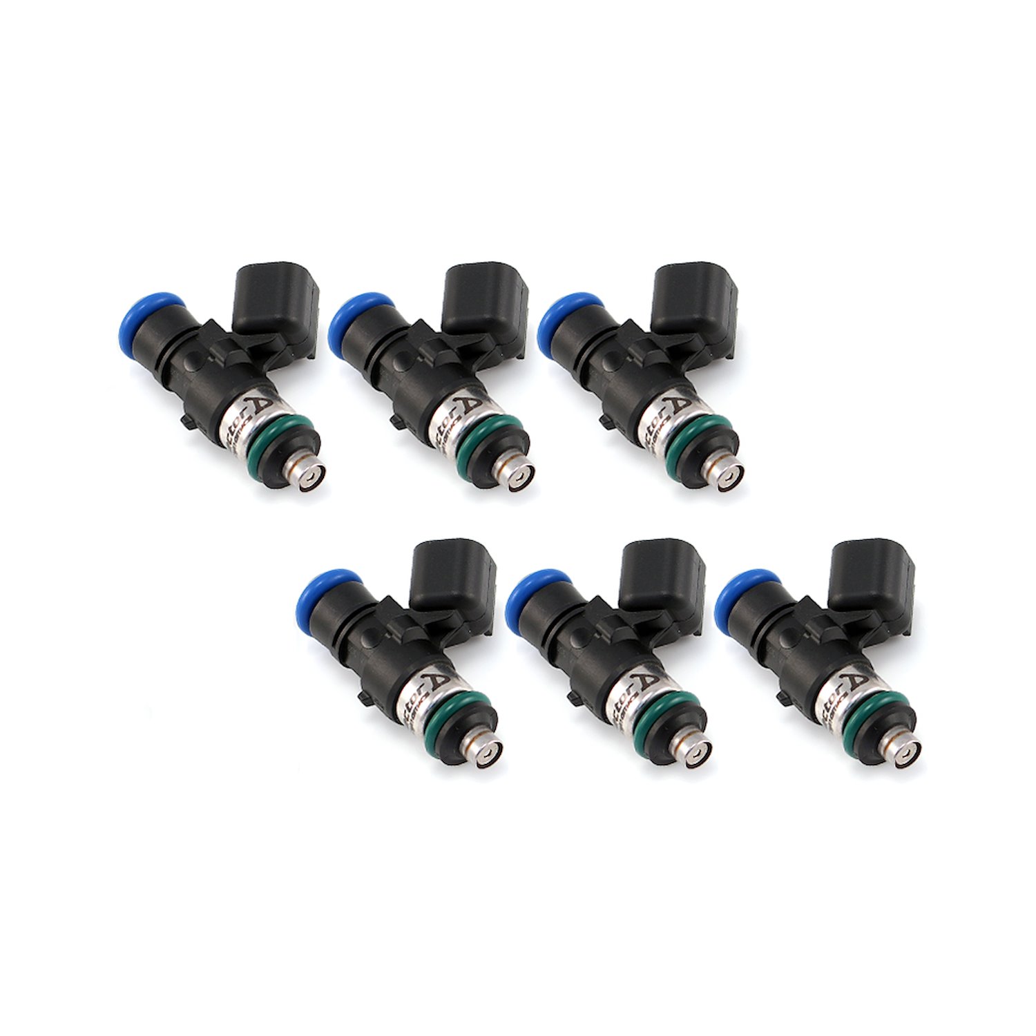 1300.34.14.14.6 1340cc Fuel Injector Set, 34 mm Length (No Adaptor Top), 14 mm Upper O-Ring / 14 mm Lower O-Ring