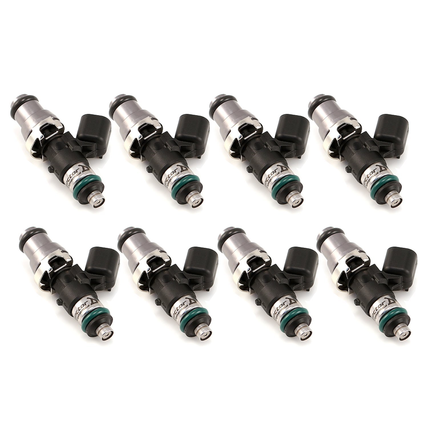 1300.48.14.14.8 1340cc Fuel Injector Set, 48 mm Length, 14 mm Grey Top, 14 mm Lower O-Ring