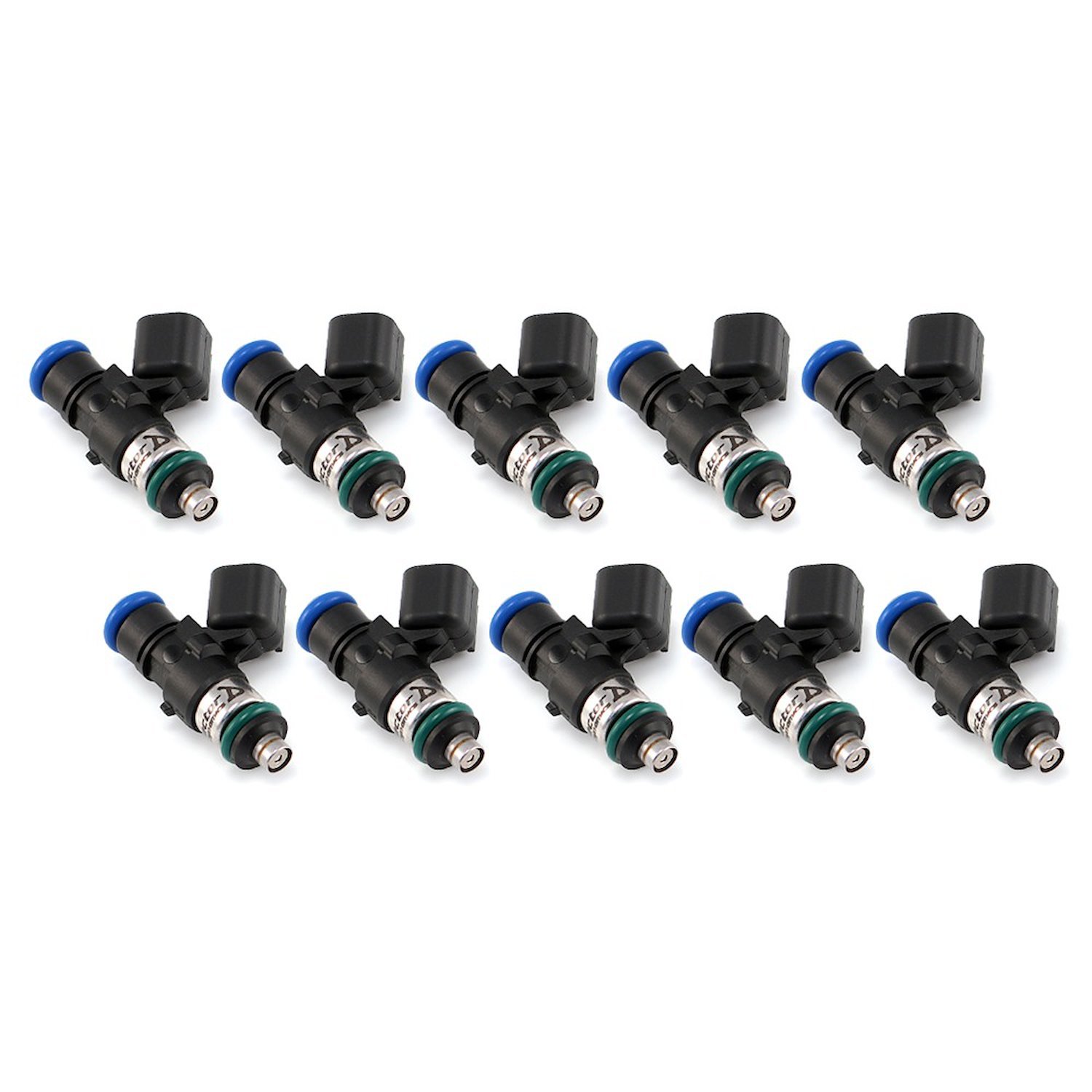2600.34.14.14.10 2600cc Fuel Injector Set, 34 mm Length, 14 mm Top, 14 mm Lower O-Ring