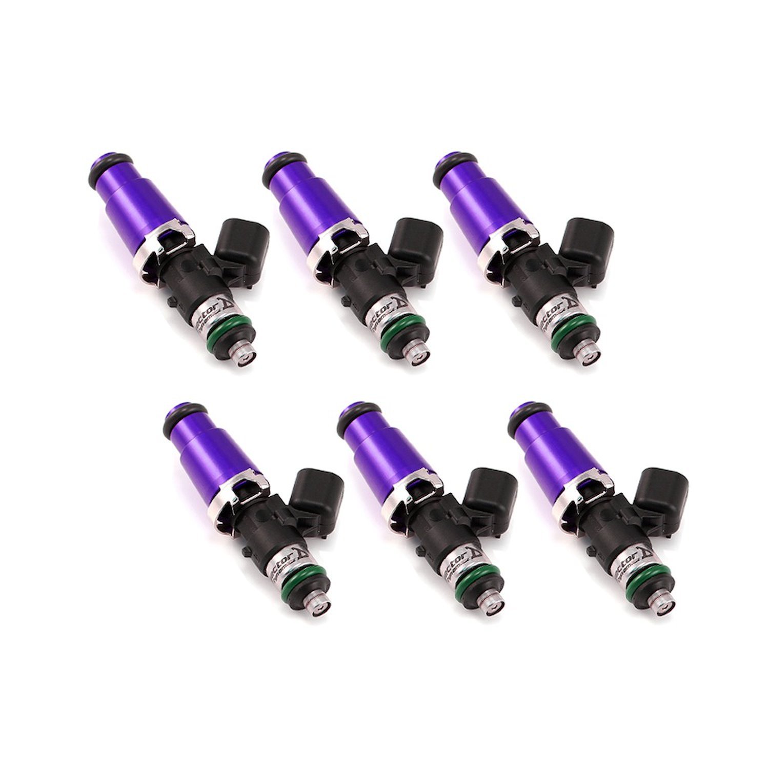 2600.60.14.14.6 2600cc Fuel Injector Set, 60 mm Length, 14 mm Top, 14 mm Lower O-Ring