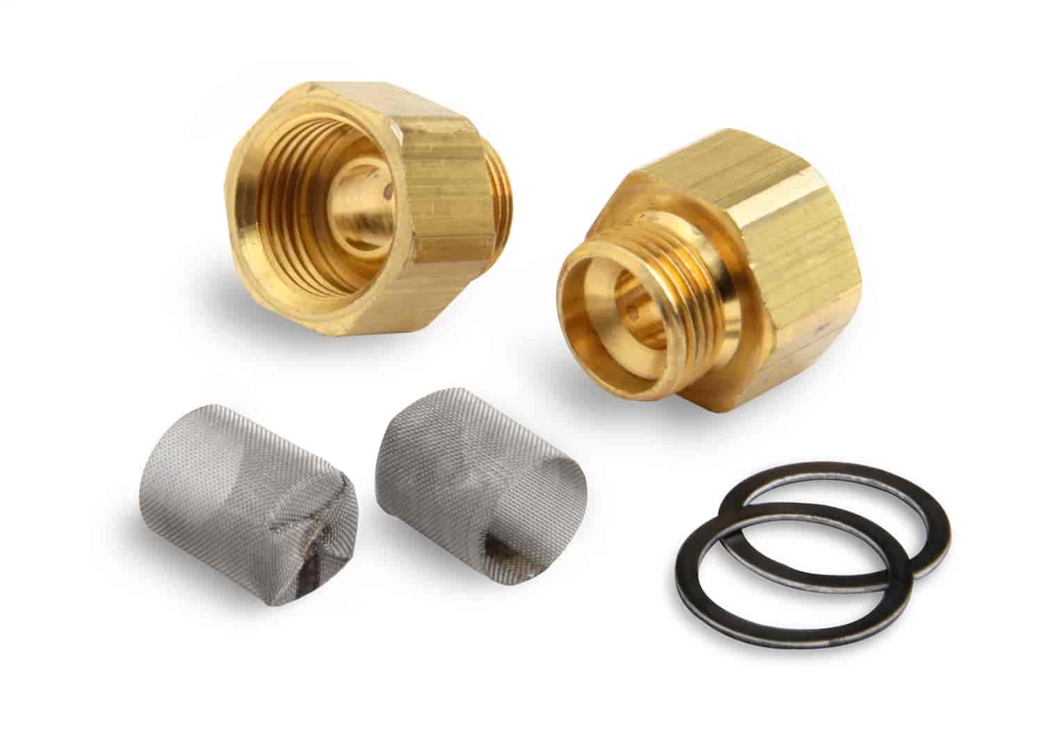 Inlet Fitting Kit 9/16" -24 to 3/8" Inverted Flare