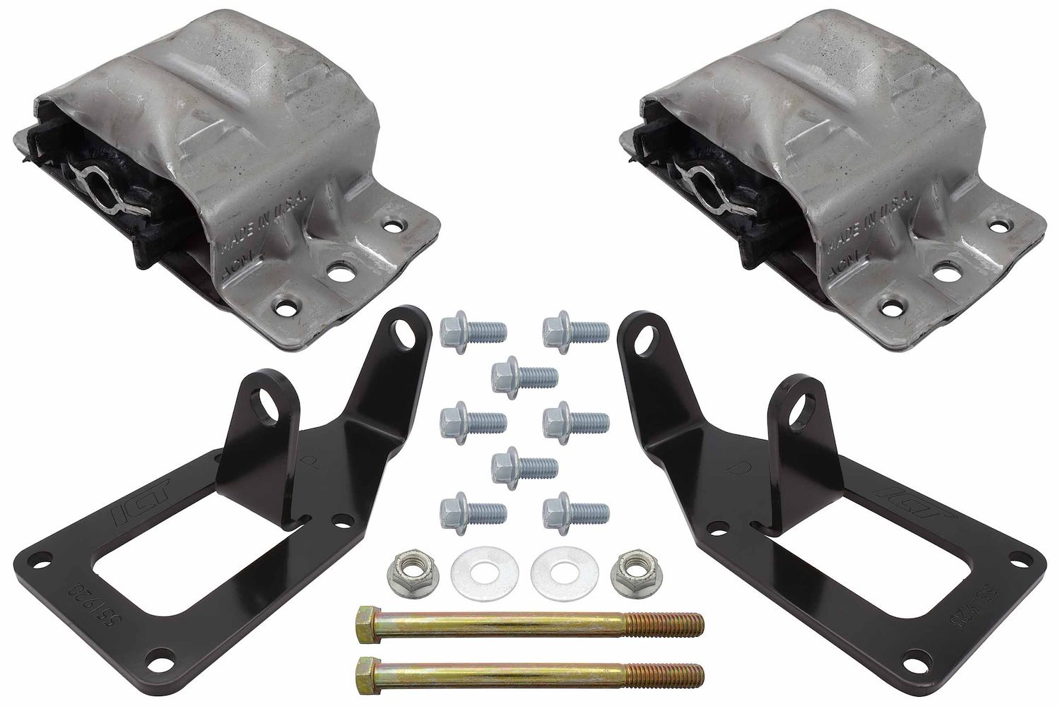 Engine Mount Conversion Kit GM LS 1988-1998 Chevy 2WD OBS Truck