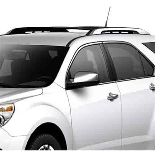 gm accessories roof rack cross rail package 2010 14 chevy equinox