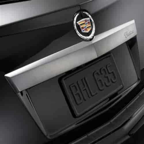 Rear Liftgate Applique 2013-14 Cadillac SRX with Rear View Camera