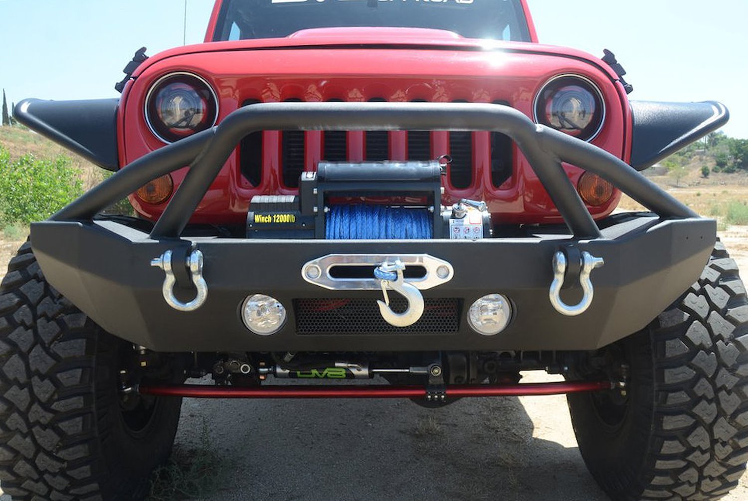 FS-14 Hammer Forged Mid Width Front Bumper [2007-2020