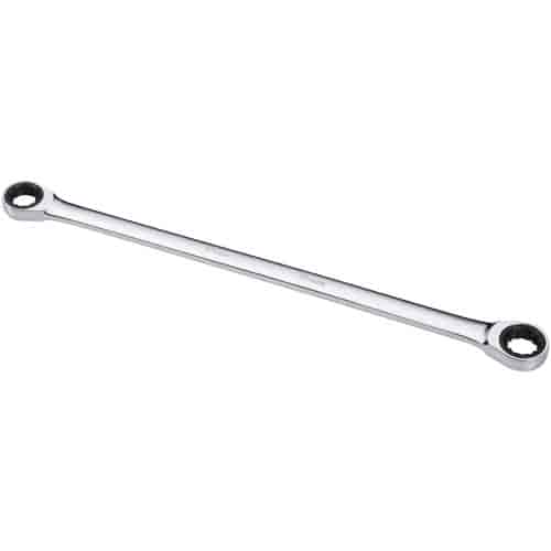 17mm x 19mm Extra Long Double Box Ratcheting Wrench