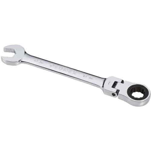 13/16" V-Groove Flex Head Combination Ratcheting Wrench