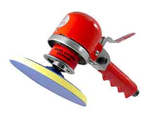 6" Dual Action Sander Rotary and orbital motion for rapid removal as well as fine finishing