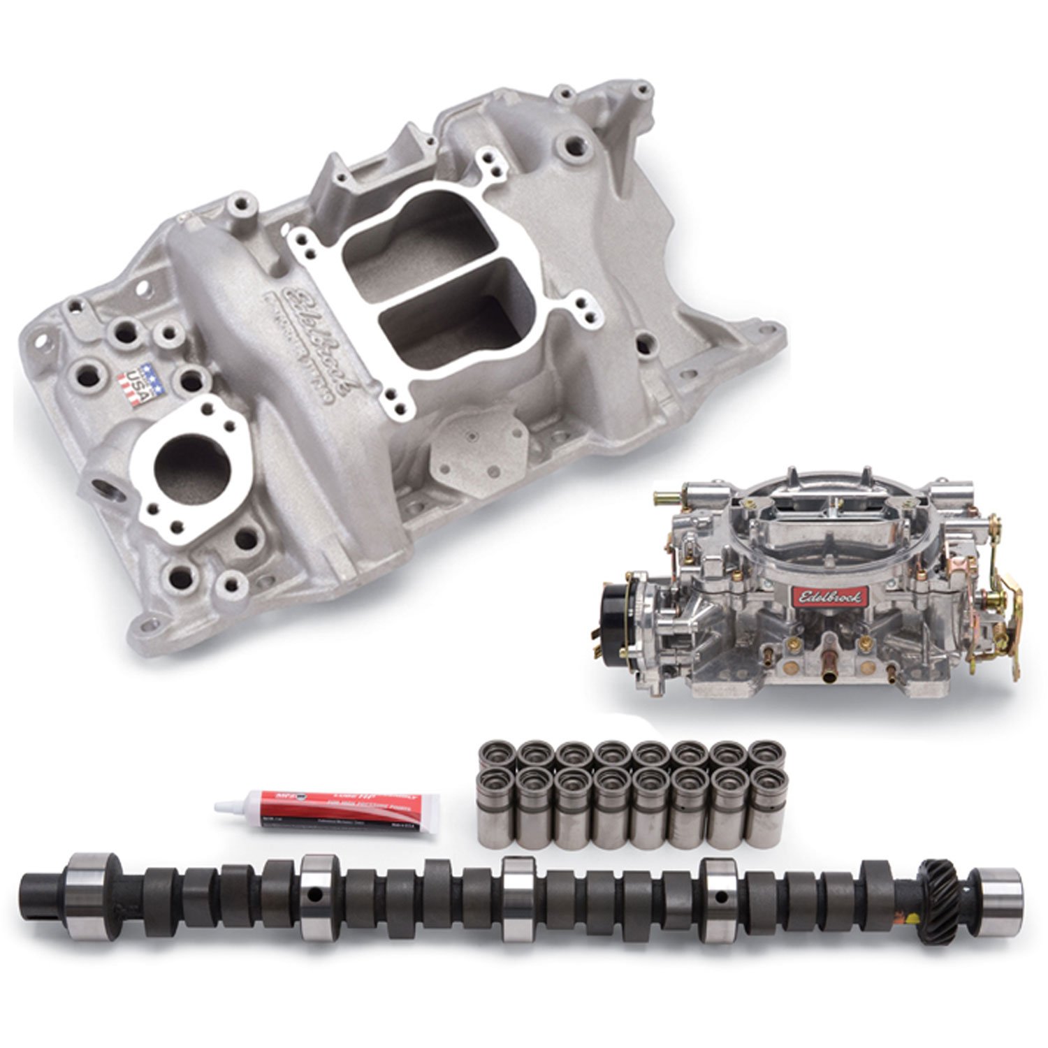Performer Power Package Intake Manifold, Carburetor and Camshaft