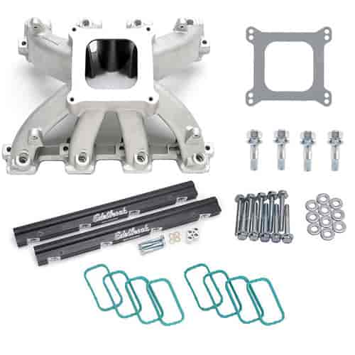 Super Victor LS Intake Manifold Kit With Fuel Rails Includes: Super Victor LS Intake Manifold
