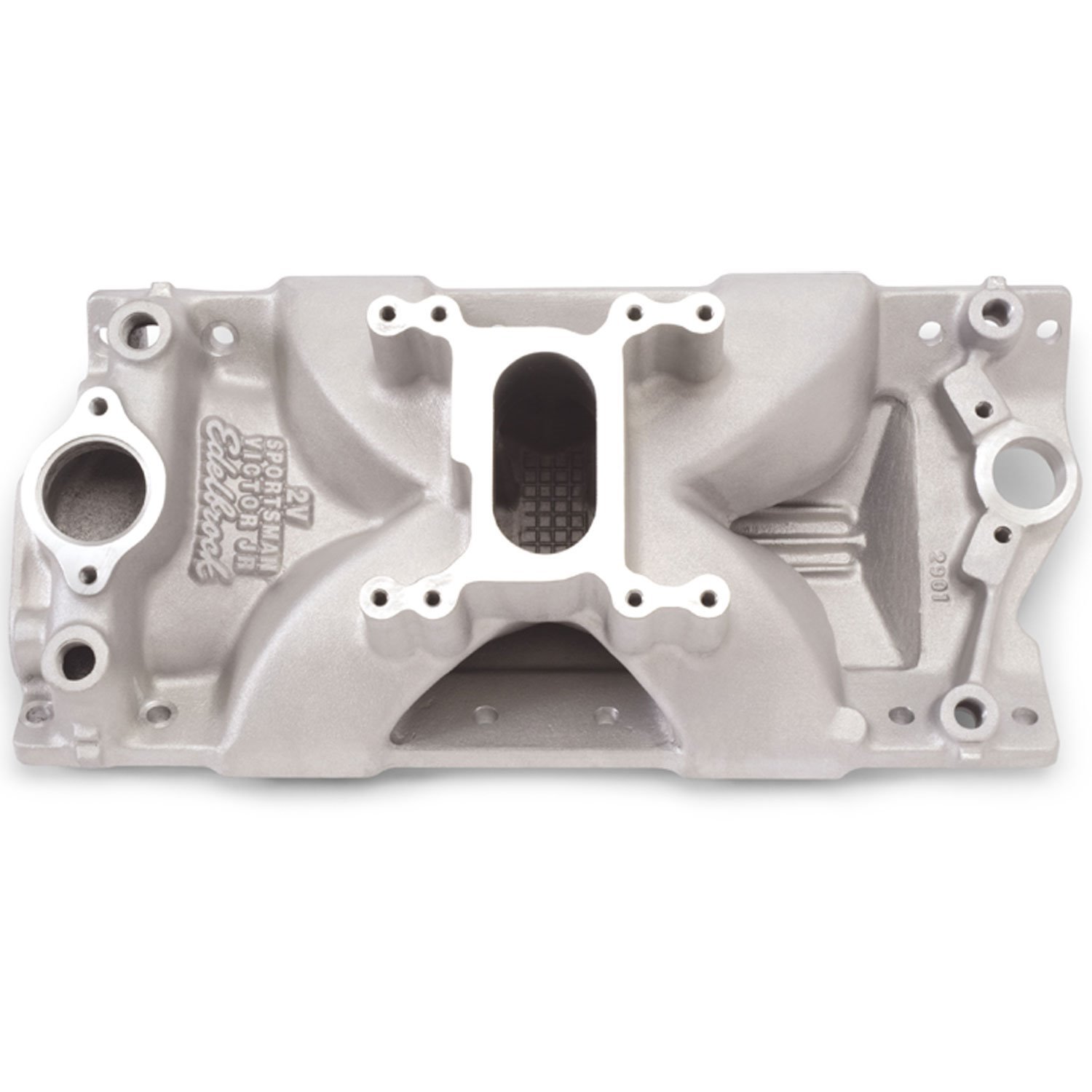 Victor Jr. Sportsman 2V Intake Manifold for Small Block Chevy