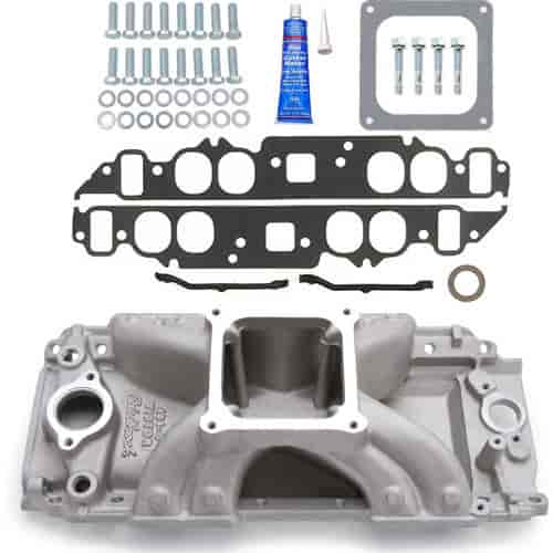 Victor 454-O Intake Manifold Kit Big Block Chevy with 1975-Earlier large oval port heads