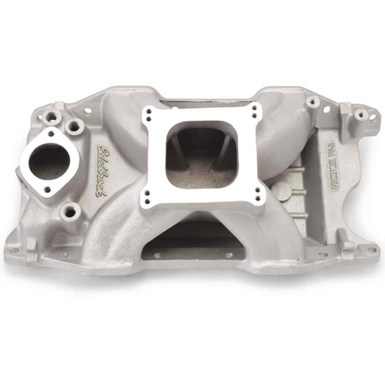 Victor W-2 Intake Manifold Small Block Chrysler/Mopar 318-360 with W-2 oval port heads