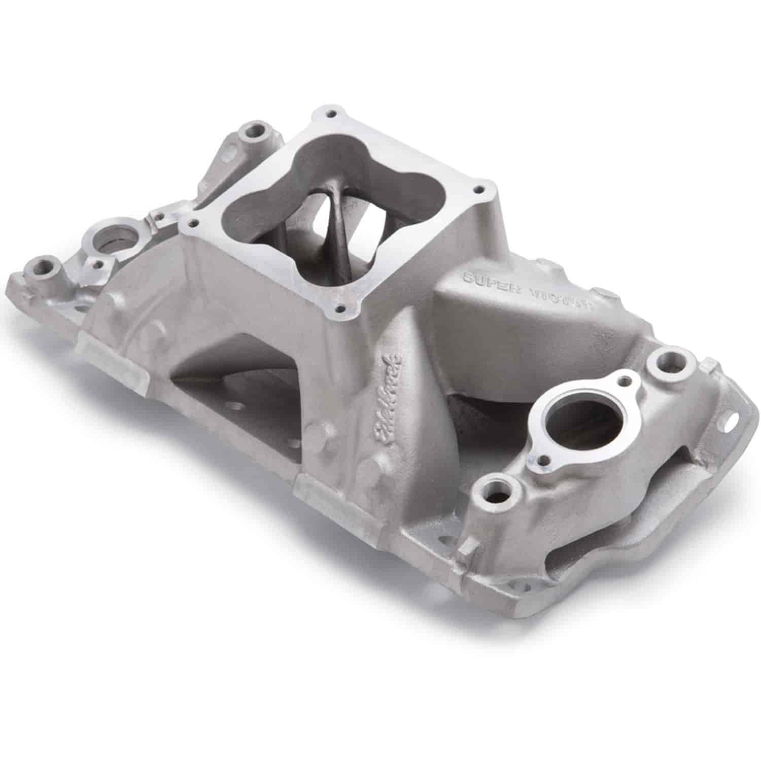 Super Victor 4500 Intake Manifold Small Block Chevy w/Raised Intake Port Location 23° Cylinder Heads