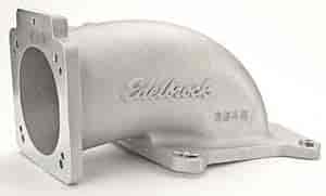 up to 90mm Throttle Body Satin Edelbrock 3848 Low Profile Intake Elbow