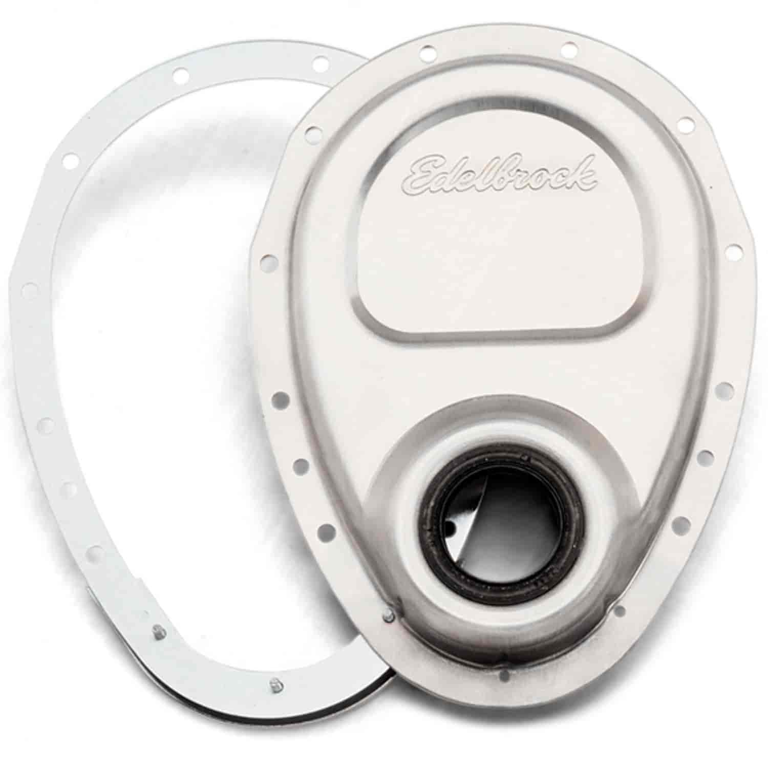 2-Piece Aluminum Timing Cover for Small Block Chevy