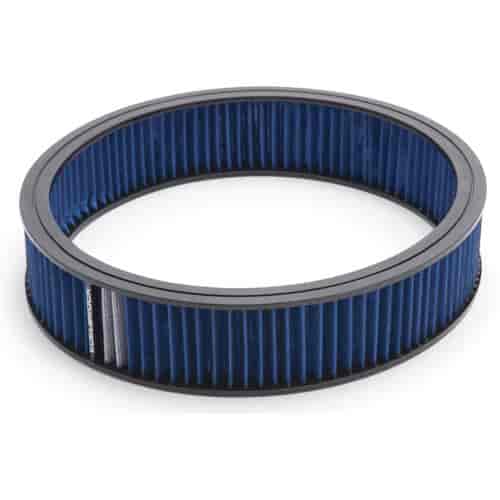 Pro-Flo Air Filter Round Replacement Blue Element 3" Tall
