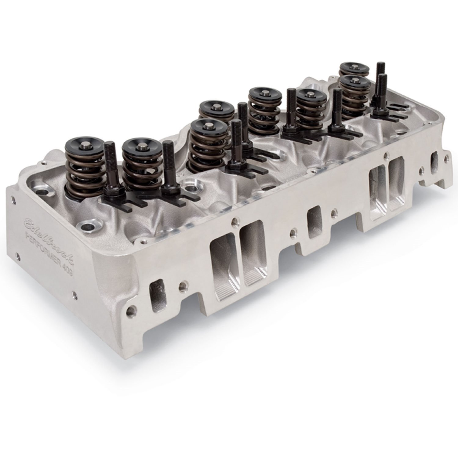 Performer RPM Chevy W-Series 348/409 Polished Cylinder Heads