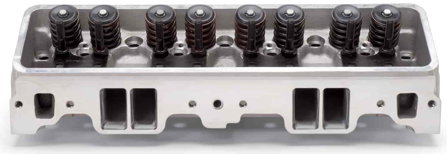 Performer Polished Aluminum Cylinder Heads for 1986-1991 Small Block Chevy Corvette