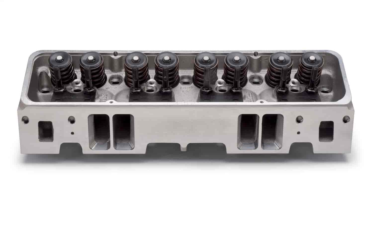 E-TEC 200 Polished Aluminum Cylinder Head for Small Block Chevy