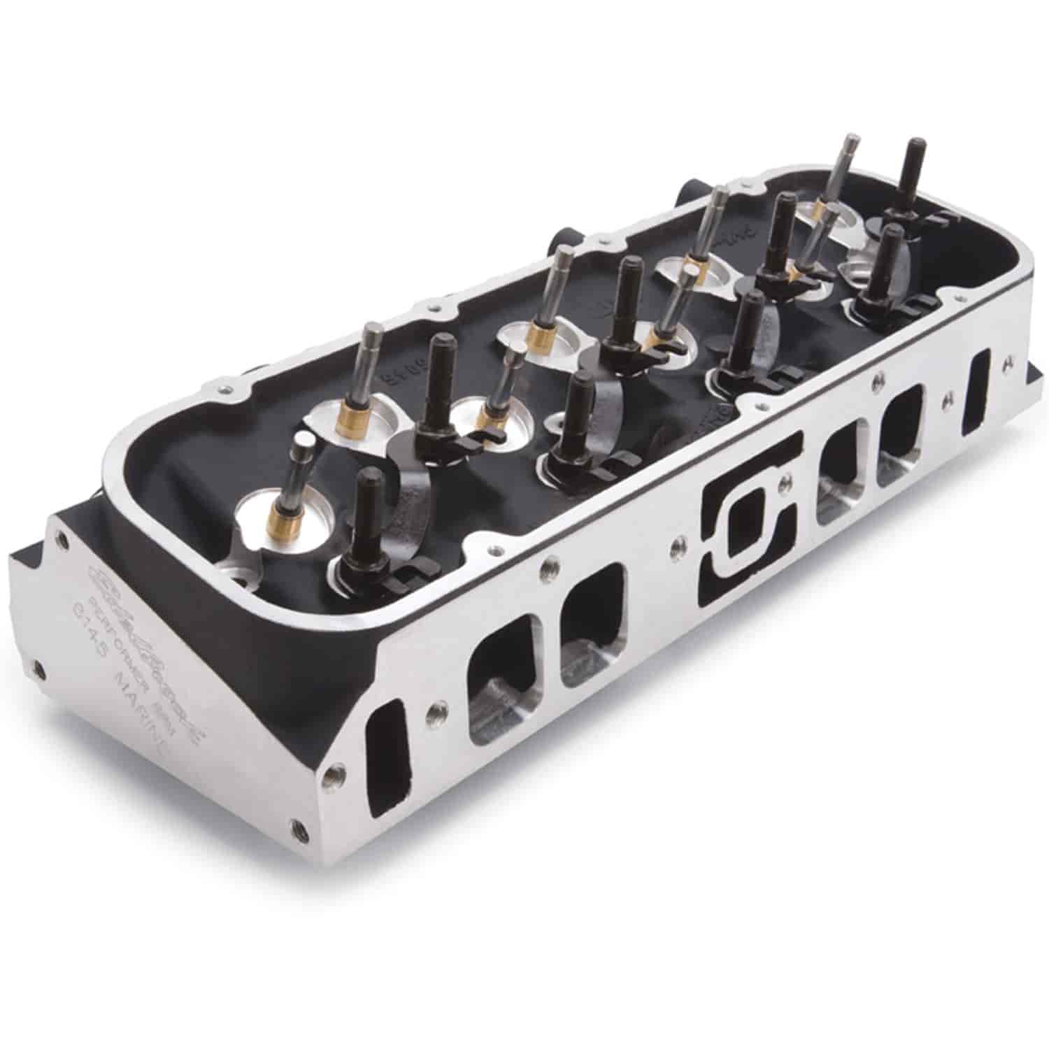 Marine Performer RPM Aluminum Cylinder Heads for Oval Port Big Block Chevy