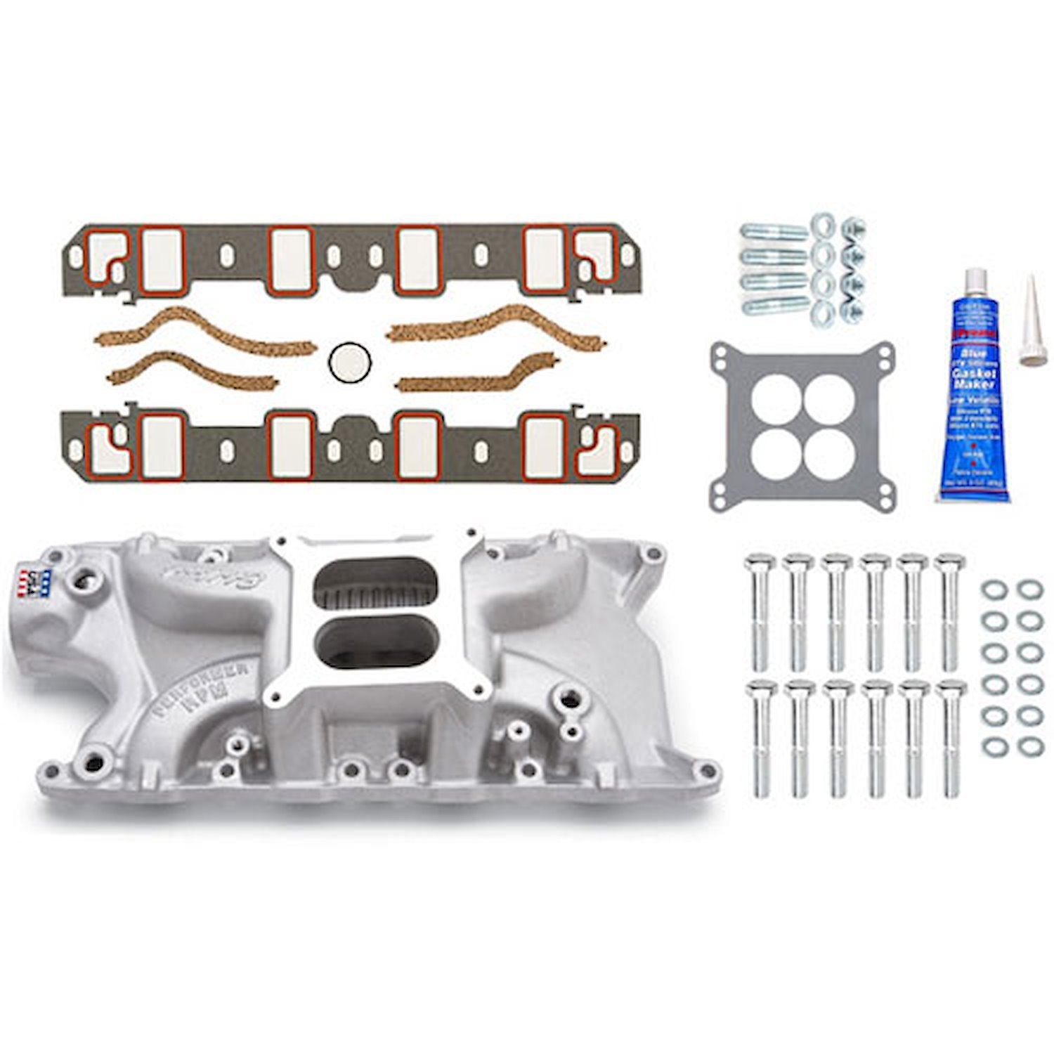 Performer RPM 302 Intake Manifold w/Installation Kit SB-Ford