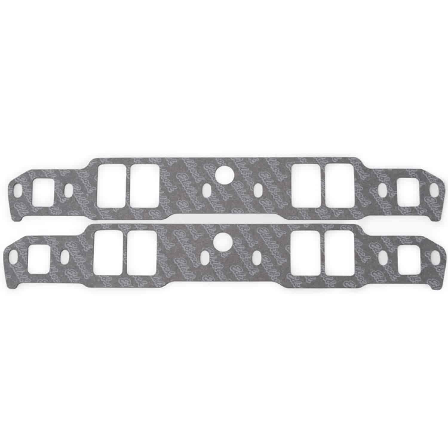 Intake Gaskets for Small Block Chevy with 23 Degree High Port Intakes