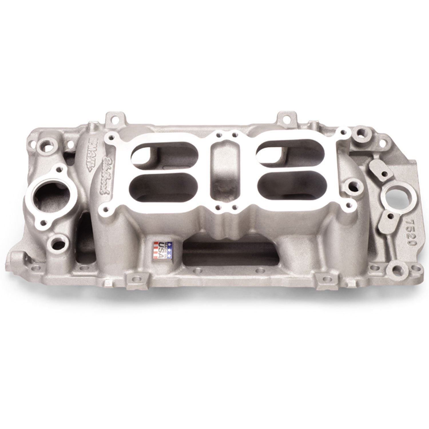 RPM Air-Gap Dual-Quad Manifold 1975 and Earlier BB-Chevy with Oval Ports