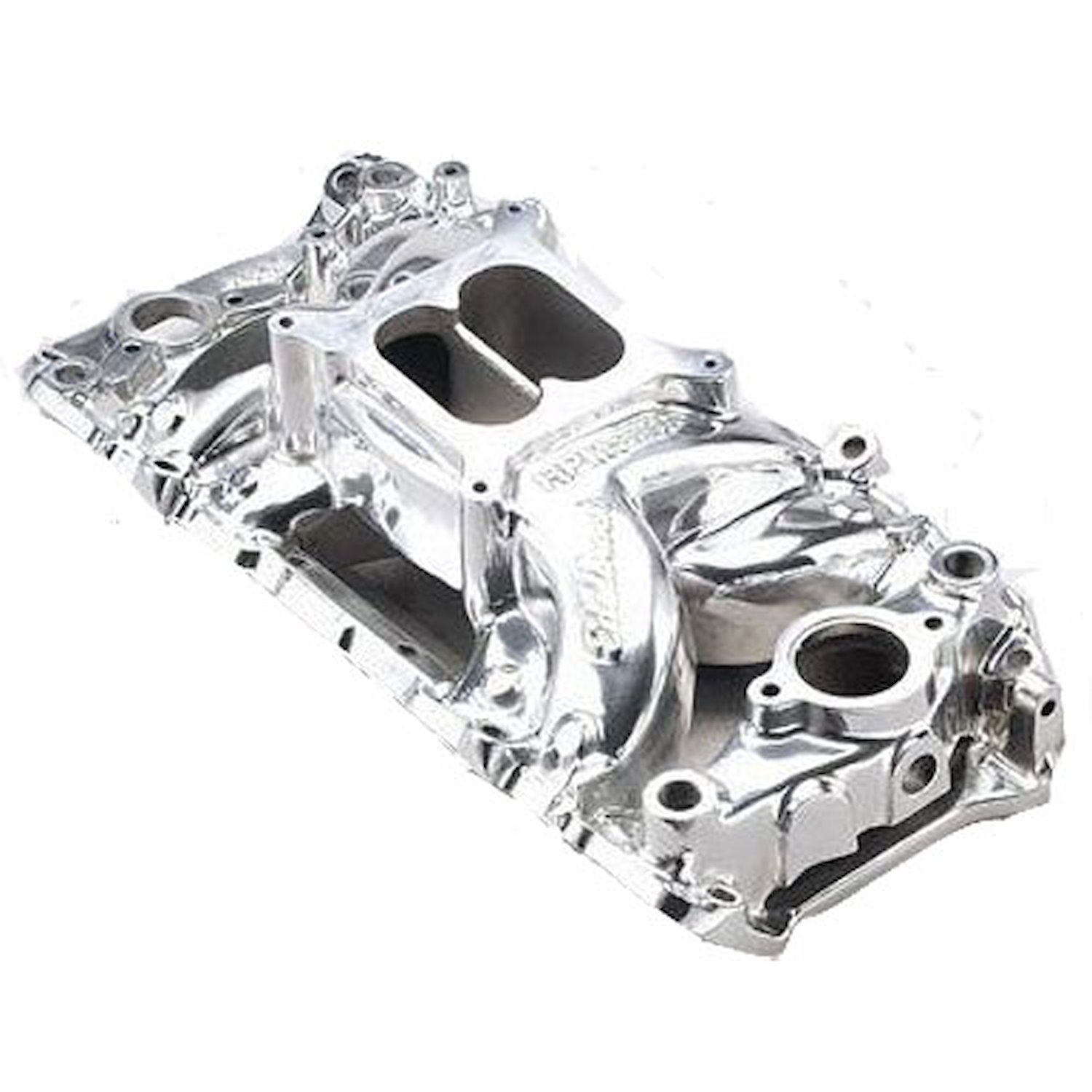 RPM Air-Gap 2-O Intake Manifold BB-Chevy 396-502 with oval port cylinder heads