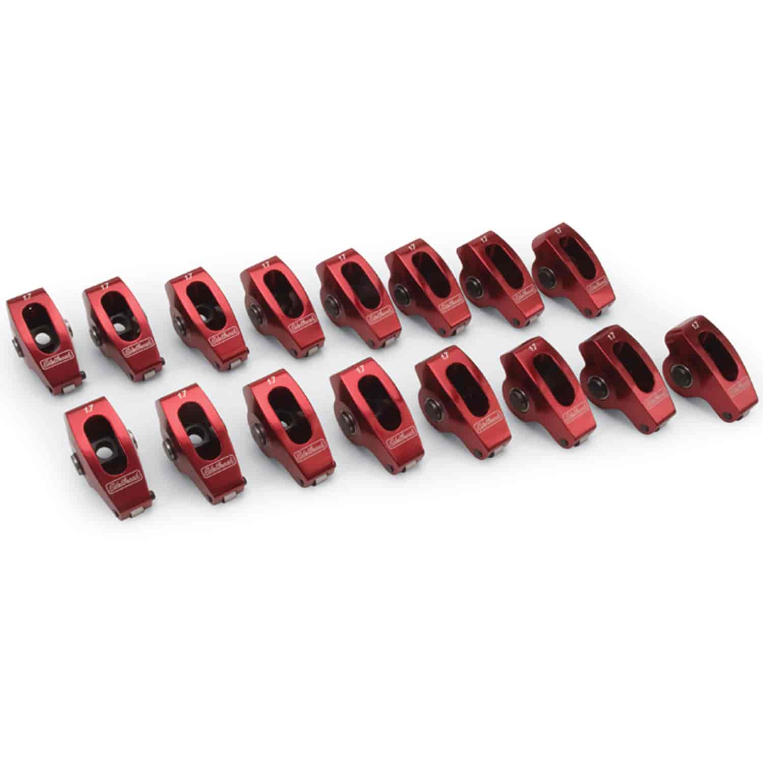 Red Roller Rocker Arms for Big Block Chevy