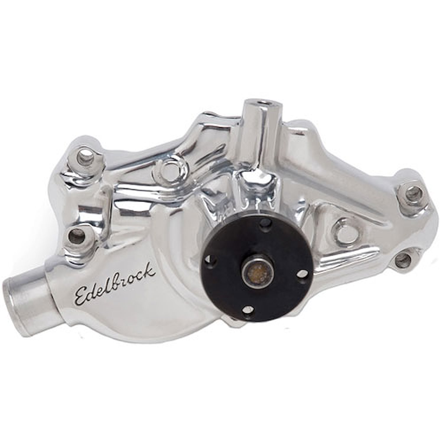 Victor Series Polished Aluminum Water Pump for 1984-1991 Small Block Chevy Corvette 350