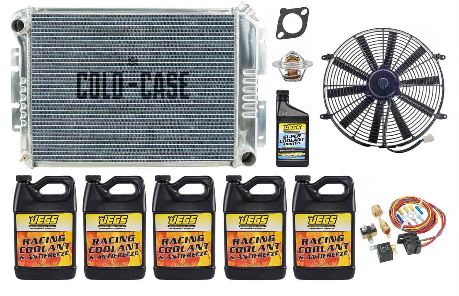 Performance Radiator Kit for GM F-Body [Big Block Chevy, Manual Transmission]