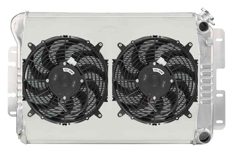 Aluminum Performance Radiator with Fan and Shroud Kit 1967-1969 GM F-Body with GM LS Swap Engine