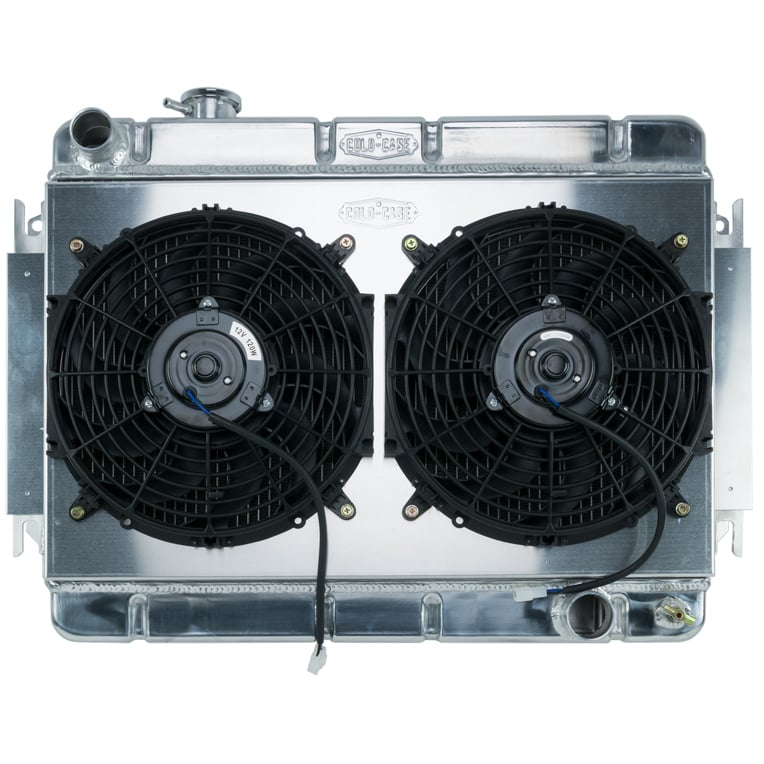 Aluminum Performance Radiator with Fan 1966-1967 Chevy Chevelle
