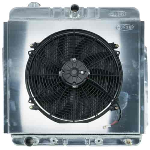 Aluminum Performance Radiator with Fan 1953-1956 Ford F100