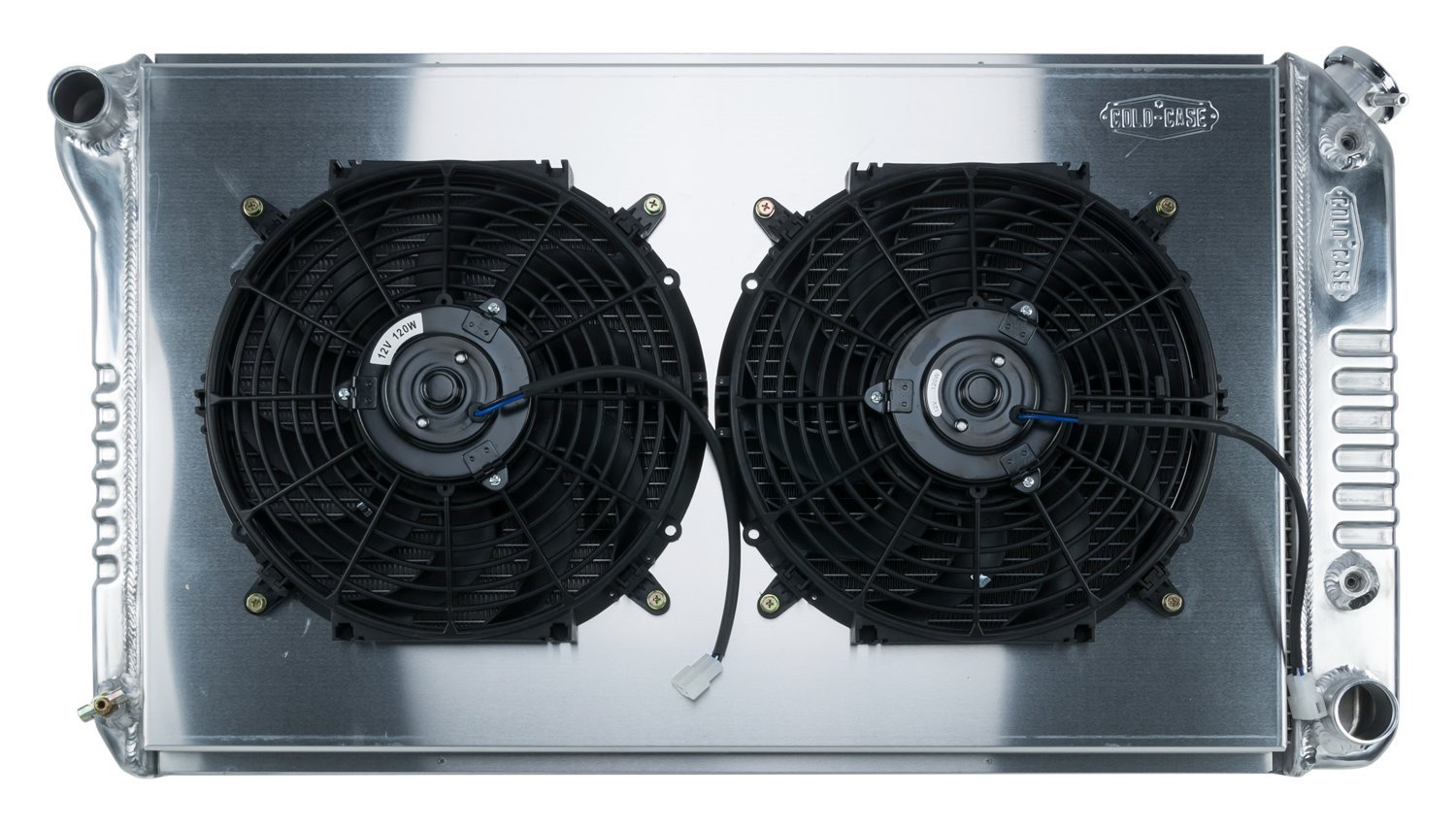 Aluminum Performance Radiator with Fans for 1968-1972 GM A-Body
