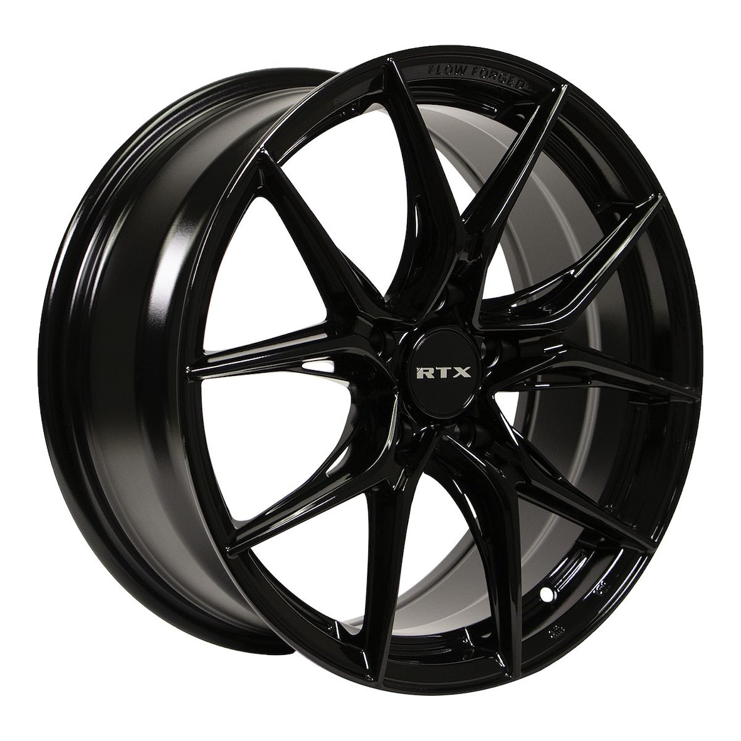 082842 RTX-Series Slick Wheel [Size: 18" x 8.50"] Gloss Black Finish
