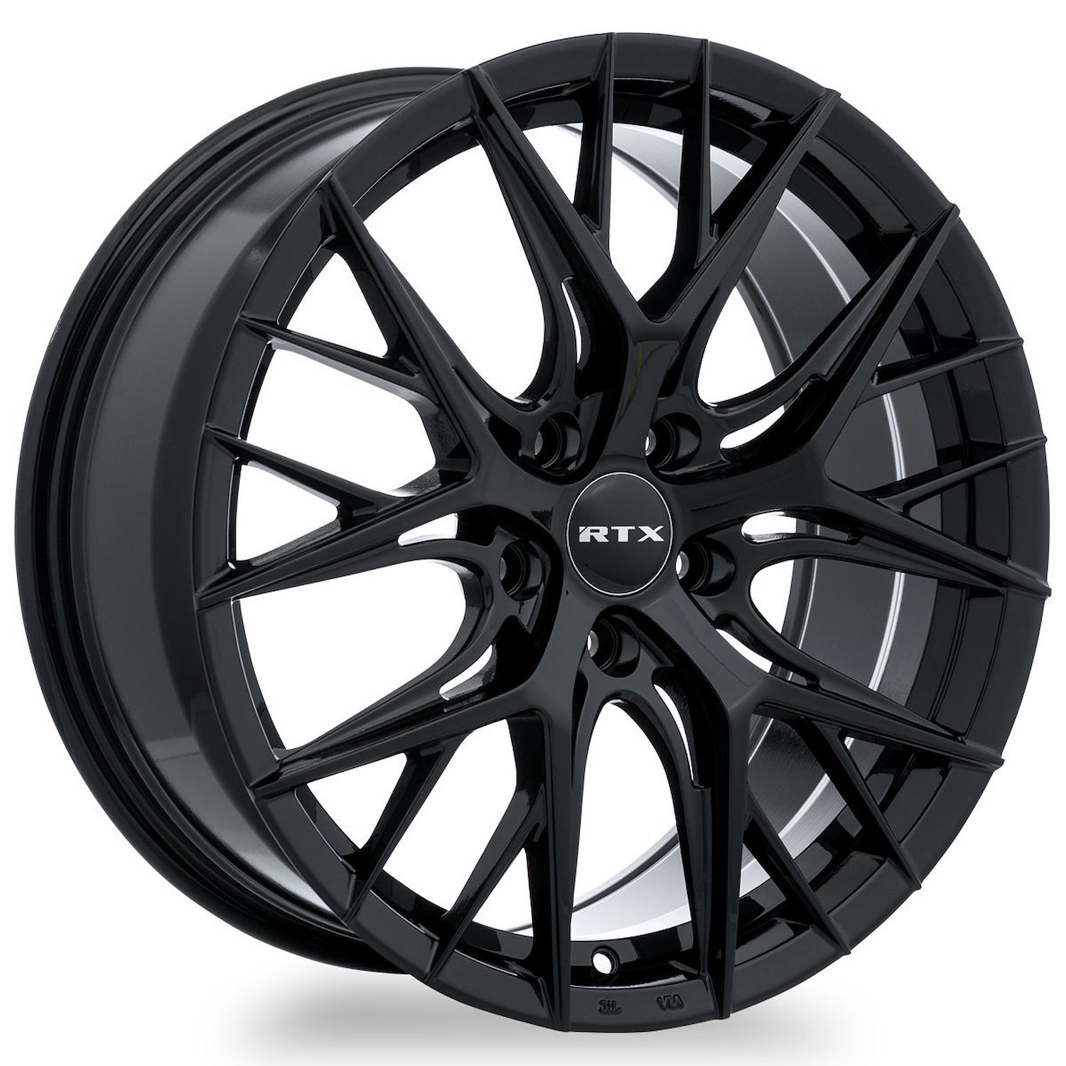 083038 RTX-Series Valkyrie Wheel [Size: 17" x 7.50"] Gloss Black Finish