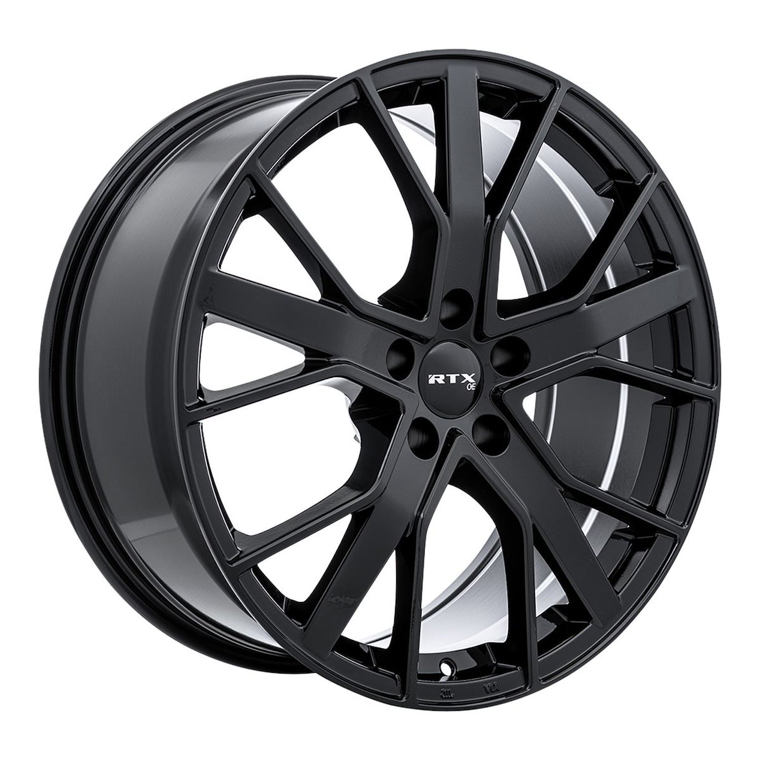 083071 OE-Series Brumen Wheel [Size: 19" x 8.50"] Gloss Black Finish