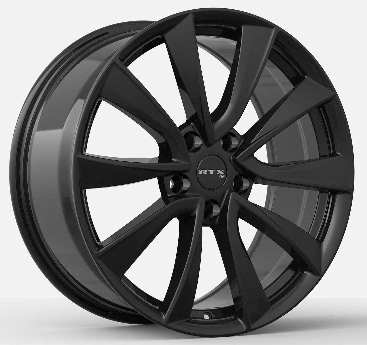 083211 OE-Series TS-01 Wheel [Size: 19" x 8.50"] Gloss Black Finish