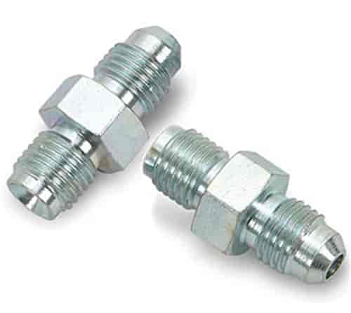 Brake Fitting Adapters -4AN Male to 7/16" -24 Male Inverted Flare