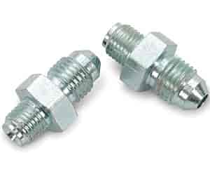Brake Fitting Adapters -4 AN Male to 3/8 in. -24 Male Inverted Flare