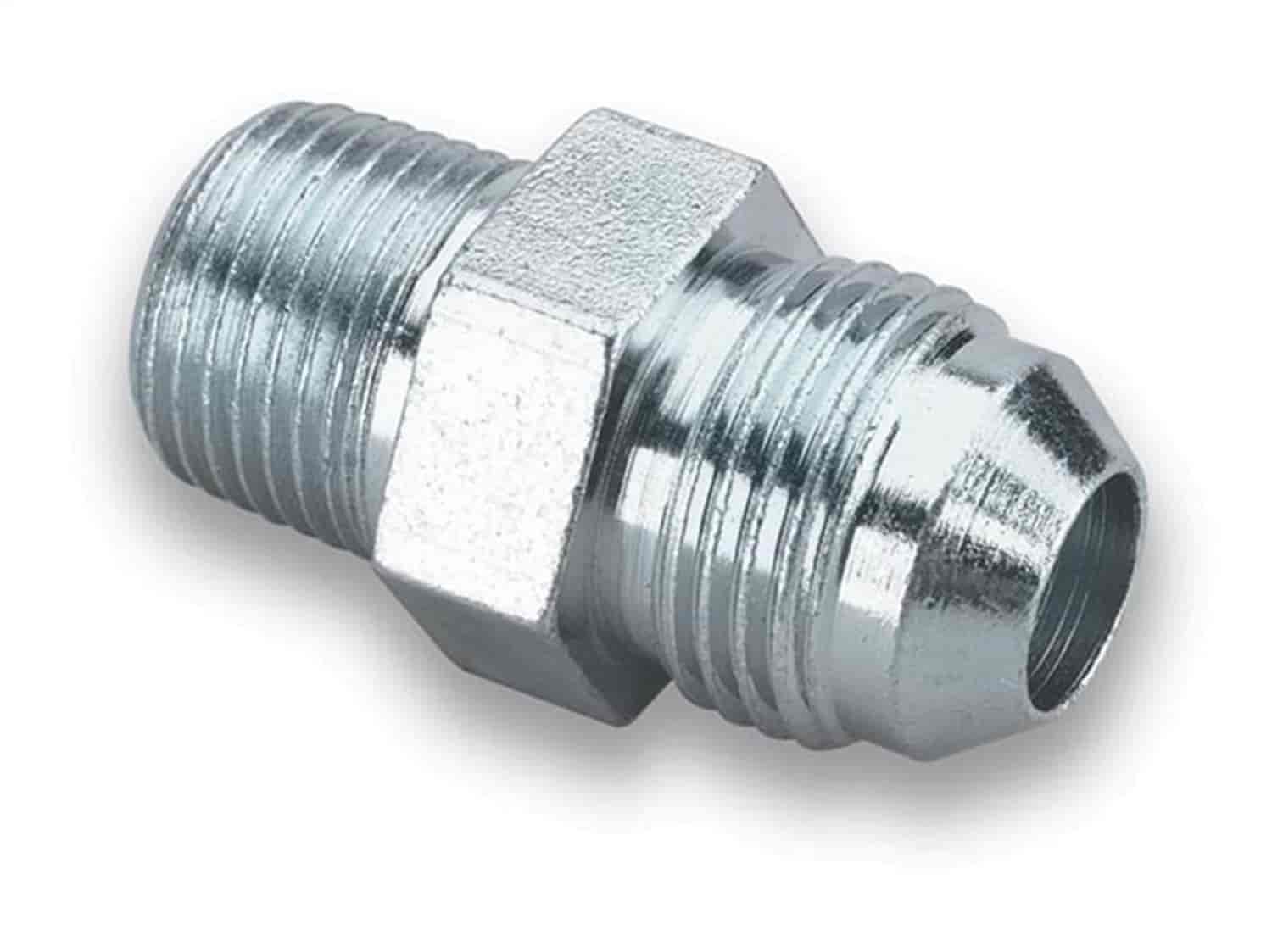 turbo fitting 8AN 8 AN Male Flare To 3/4" NPT Pipe Thread straight adapter