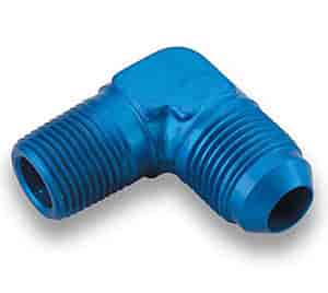 Aluminum AN to Pipe Adapter Fitting -3AN to 1/8" NPT