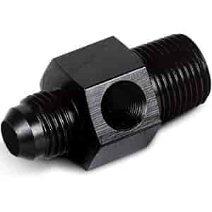 Ano-Tuff Pressure Gauge Adapter Fitting -6AN Male to
