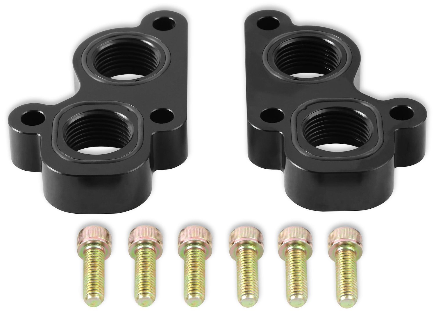 Remote-Mount Electric Water Pump Block Adapters for GM