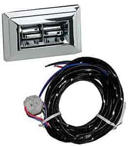 GM OE-Chrome Switch With Wiring Harness Double Switch