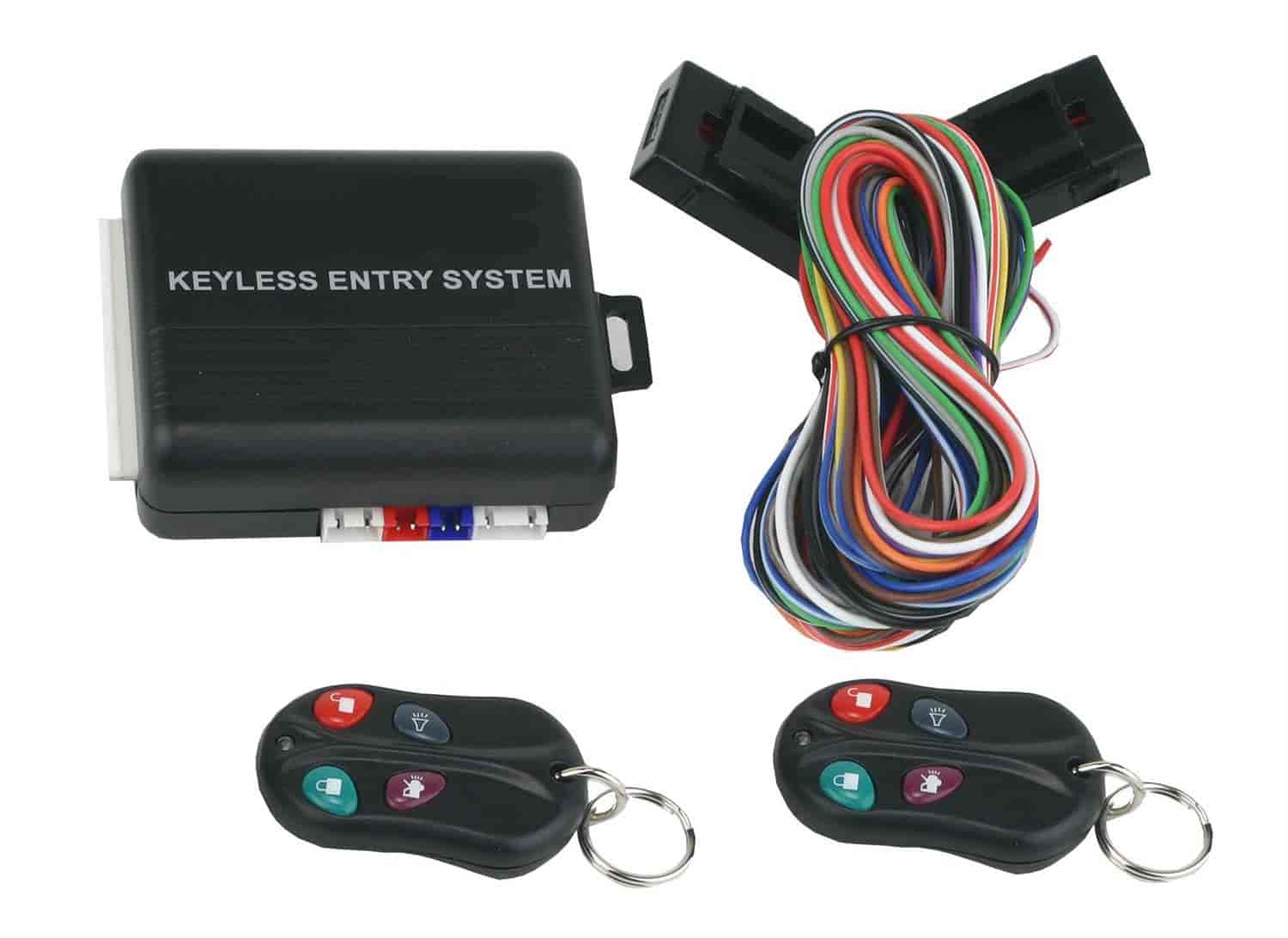 Keyless Entry/Power Door Lock Kit 3-Channel