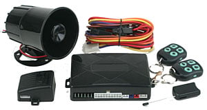 Remote Starter/Alarm/Keyless Entry Kit Two 4-Button Transmitters