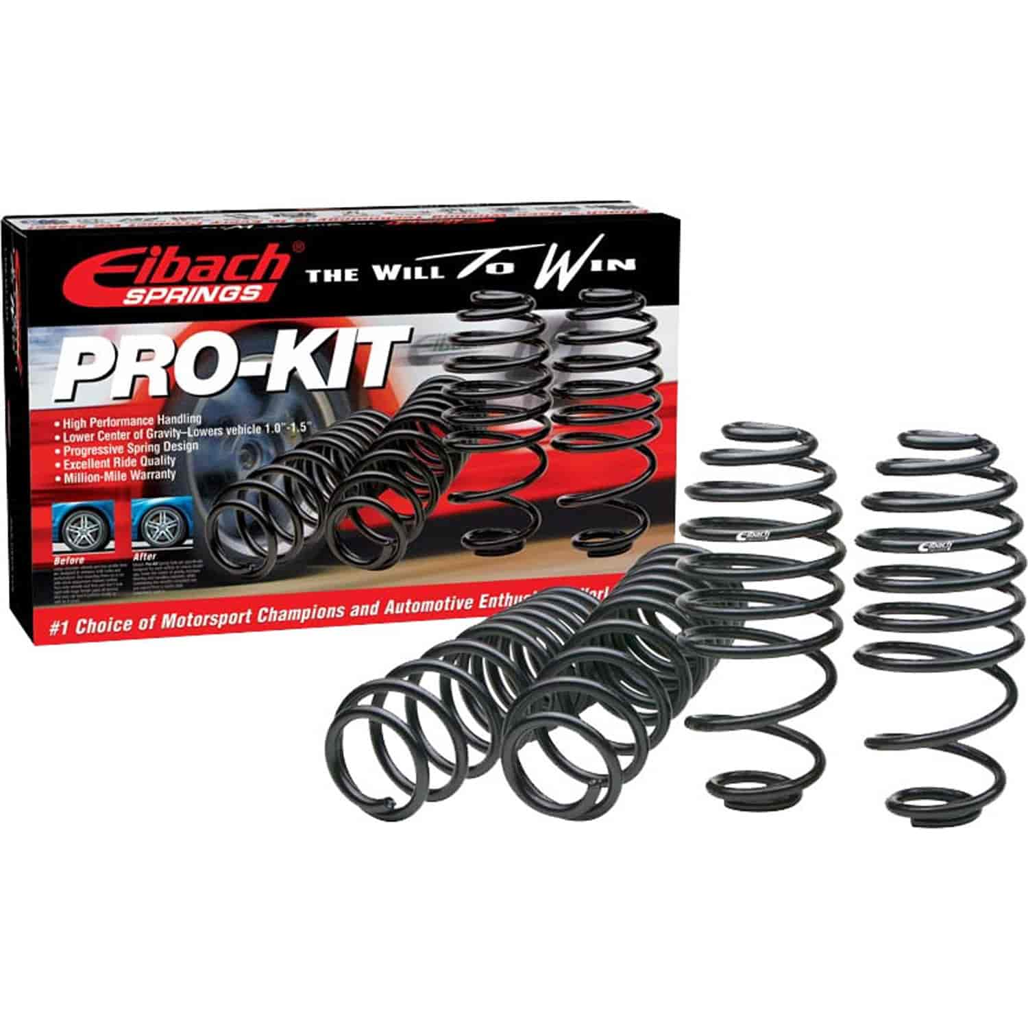 2564.140 Pro-Kit Lowering Springs 2002-2004 Merceds C-class Coupe